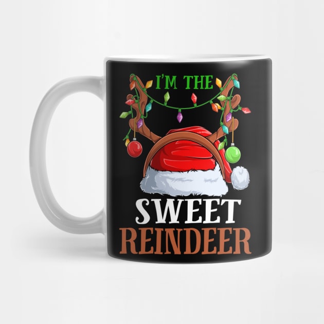 Im The Sweet Reindeer Christmas Funny Pajamas Funny Christmas Gift by intelus